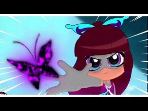 Леди Баг и супер-кот превращение в Леди баг Чиби Аля