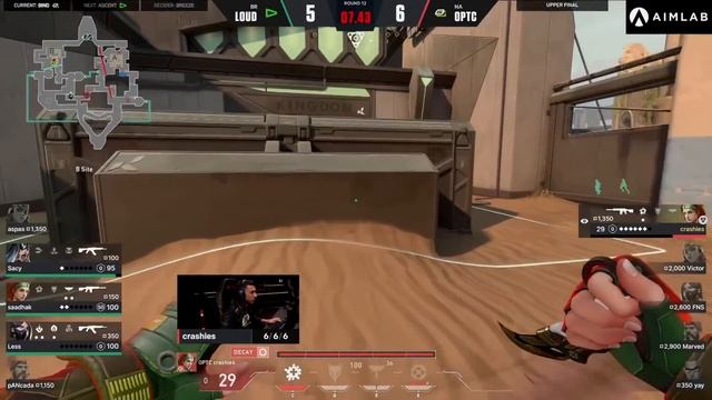 OpTic Gaming x LOUD (Mapa 1: Bind) | VALORANT Champions Istanbul смотреть онлайн