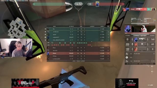 TenZ uses "PROS DON'T FAKE" to counter Omen that's COOKING ACE... смотреть онлайн