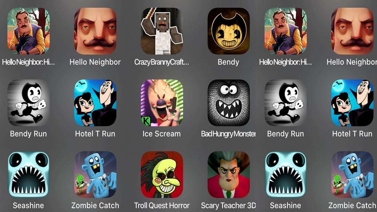 HelloNeighbor:Hide and Seek Stage 4,Hello Neighbor Alpha 2,Crazy Branny Craft,BendyChapter3,BendyRu смотреть онлайн
