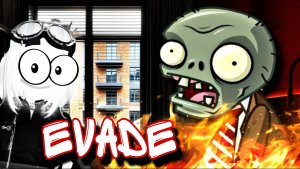 КАРТА, ГДЕ ЕСТЬ ЛАВА И СТРАШНЫЕ БОТЫ ЭВЕЙД ROBLOX  — ОНИ АТАКОВАЛИ НАС В РОБЛОКС EVADE