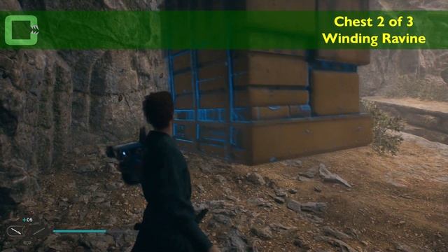 Star Wars Jedi Survivor Find The Gorge's Secret Winding Revine 100% Collectibles
