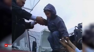 Жириновский на грузовике Урал