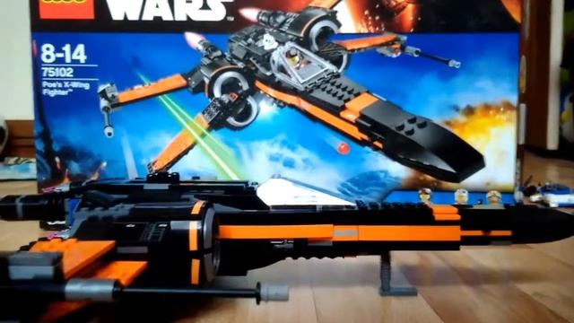 Lego star wars 75102 крестокрыл По Дэмерона Review. смотреть онлайн