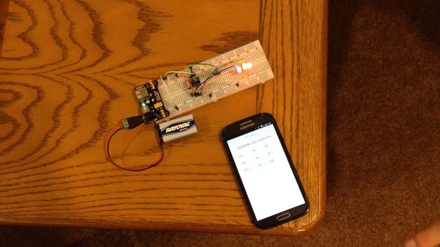 ESP8266 LEDs via GPIO over WiFi смотреть онлайн