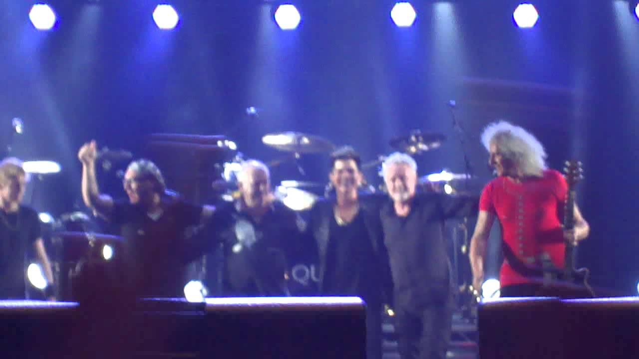 Queen+Adam Lambert - EndShow final, Moscow, Olympic Arena, 03.07.2012 смотреть онлайн