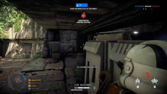 Star Wars Battlefront 2: Galactic Assault Gameplay (No Commentary) смотреть онлайн