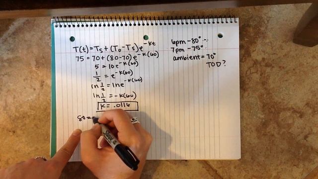 Time of Death: using Newton's Law of Cooling смотреть онлайн