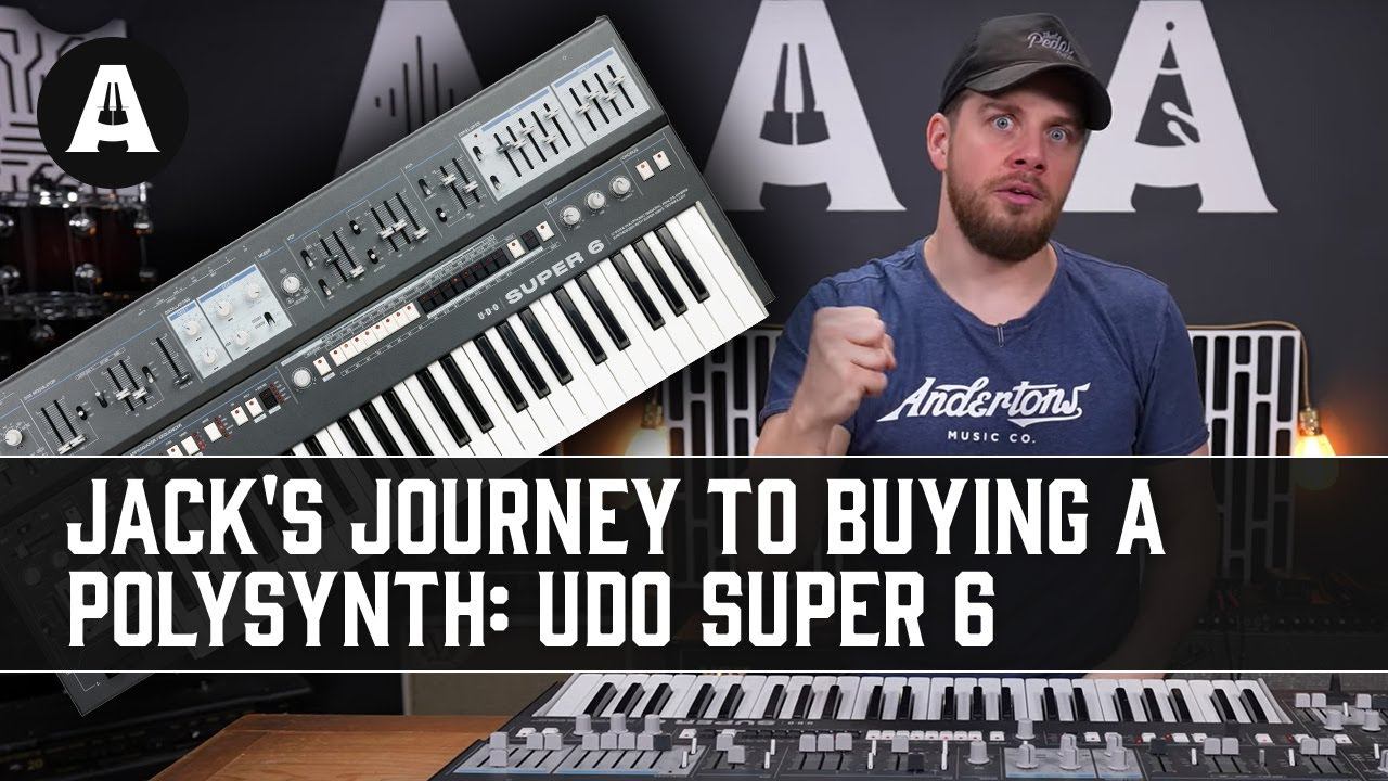 Jack's Journey to Buying a PolySynth - UDO Super 6 смотреть онлайн