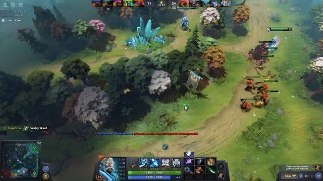 Одной рукой в Dota 2 за ZEUS 11 й эпизод смотреть онлайн