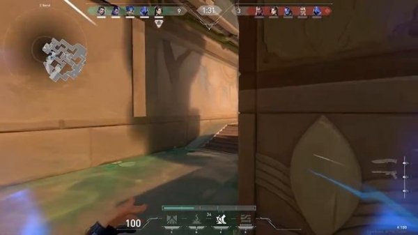 PLAY NEON in Map Lotus enemy kill ( Valorant )