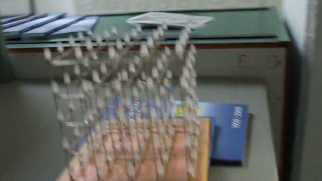 5x5x5 LED Cube mit ATmega 16/32 auf Platine смотреть онлайн