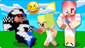 🤣МЫ СТЕРЛИ ШЕДИ ЛАСТИКОМ в МАЙНКРАФТ! ЗАТРОЛЛИЛИ ЛЕСКА НУБИК