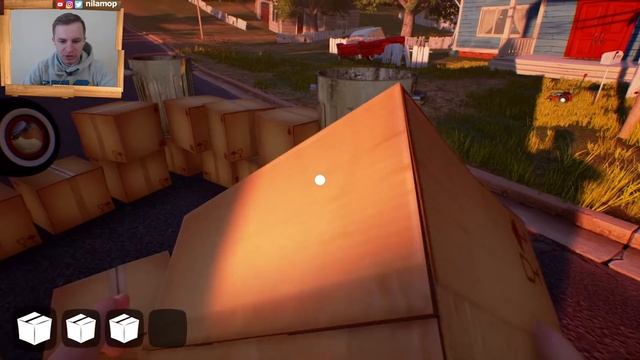 №294: ДОМ ИЗ КОРОБОК СОСЕДА - Hello Neighbor | Привет Сосед смотреть онлайн