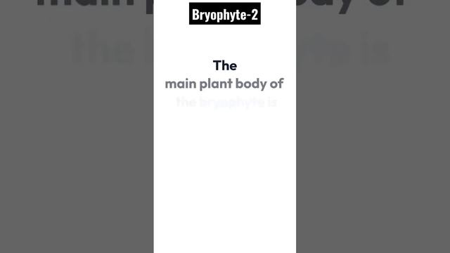 Bryophyte 2 | Bryophytes class11 #mostexpectedquestions #ncertlinetoline part41 смотреть онлайн