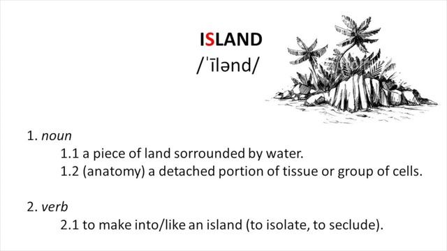 Aisle, Isle and Island | Pronunciation | Eng смотреть онлайн