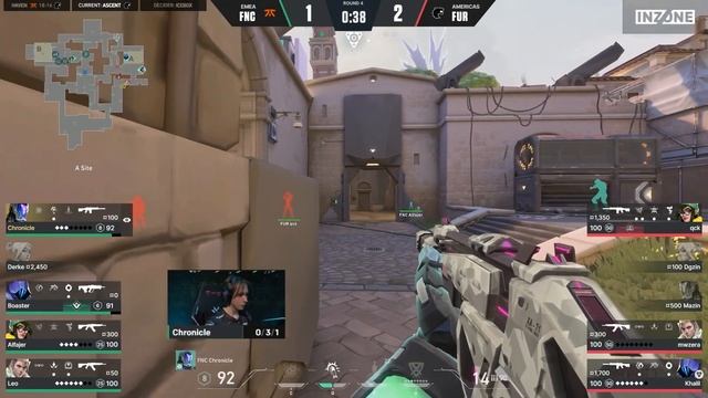 FURIA qck ACE CLUTCH vs FNATIC | VCT LOCK//IN смотреть онлайн