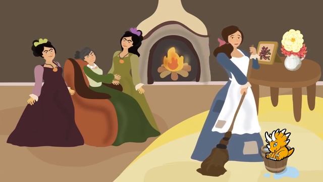 Німецькі книги для дітей - Попелюшка - Aschenputtel - Німецькі для дітей - Dinolingo смотреть онлайн