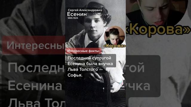 Сергей Есенин. Стихотворение «Корова». смотреть онлайн