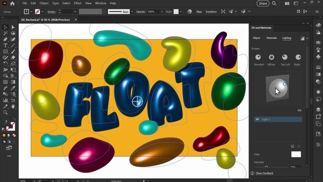 Урок: Создаем 3D металлические эффекты смотреть онлайн