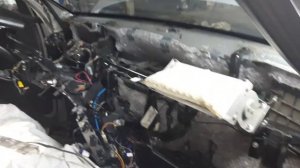 Замена радиатора печки Мерседес мл320/w163, что тебя ждёт🤯