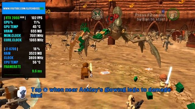 LEGO: Star Wars III The Clone Wars | RTX 2060 6GB + i7-6700 + 16GB RAM смотреть онлайн