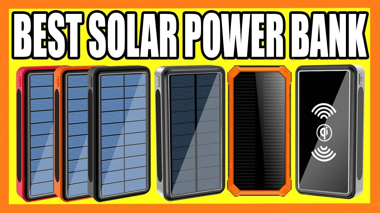Top 5 Best Solar Power Bank in 2022 смотреть онлайн
