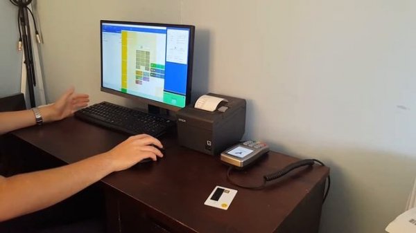 POSLink with SalesPoint Demo/Verifone VX 820 Duet