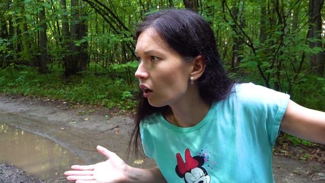 КВАДРИК, закончился бензин! Камиль катается на машинке в лесу смотреть онлайн