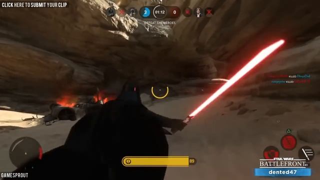 Star Wars Battlefront - Random Moments #6 (Hero Fails, Creepy Bugs) смотреть онлайн