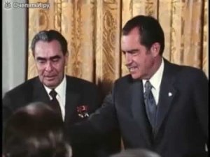 Встреча Л.Брежнева и Р. Никсона.