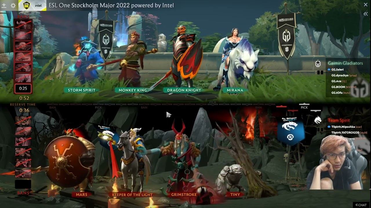 Project X - Gaimin Gladiator Vs Team Spirit Best of 2 смотреть онлайн