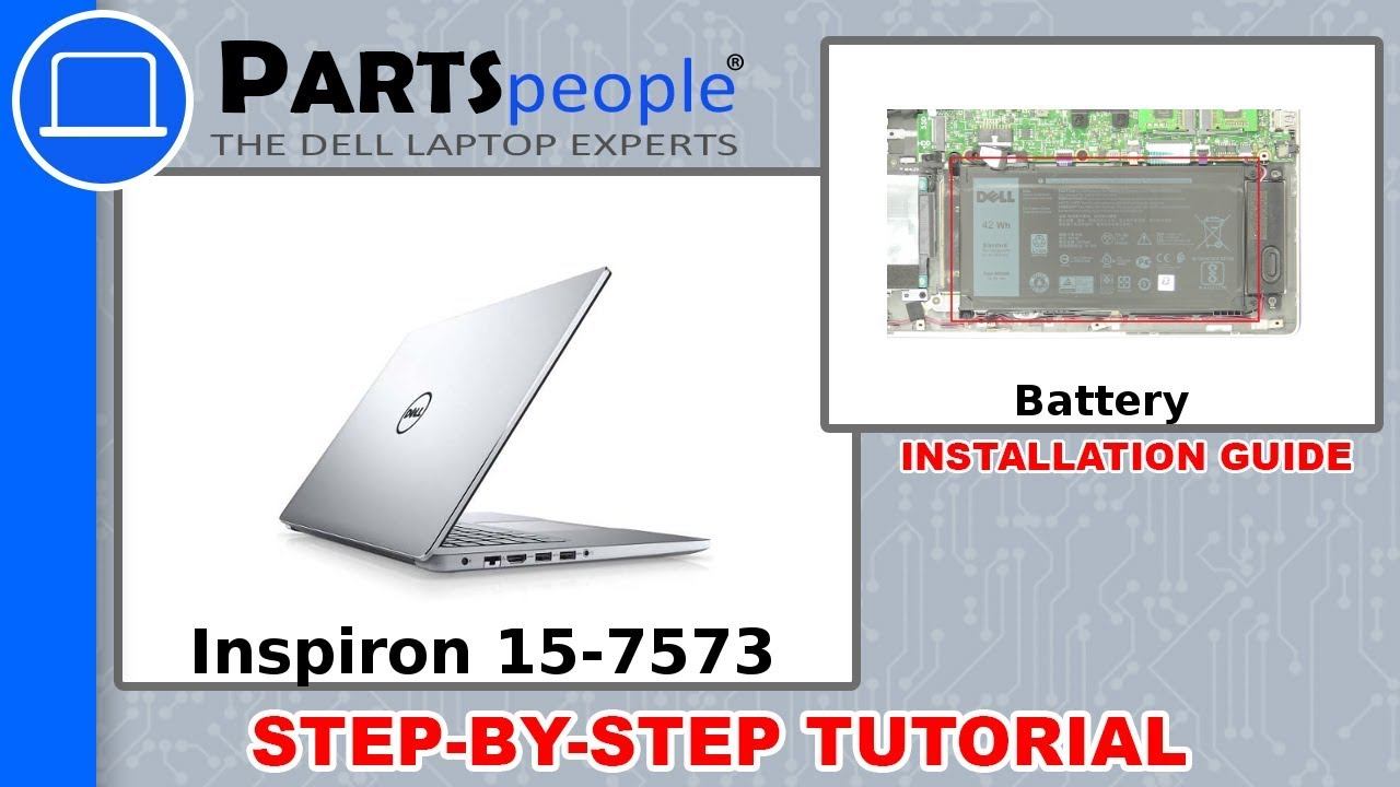 Dell Inspiron 15-7573 (P70F001) Battery How-To Video Tutorial смотреть онлайн