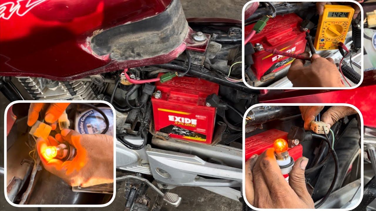 bajaj pulsar bike per new battery lage neper battery charge nahi de parahe смотреть онлайн