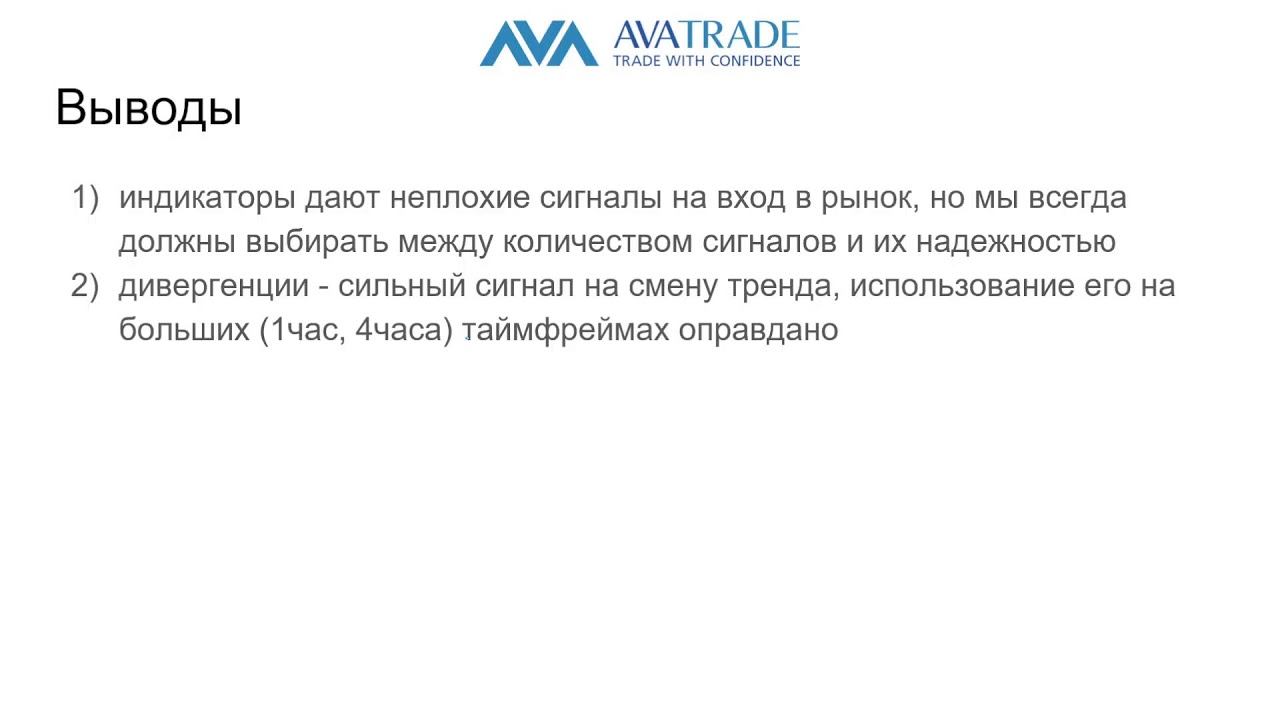 Индикаторный Анализ | AvaTrade смотреть онлайн