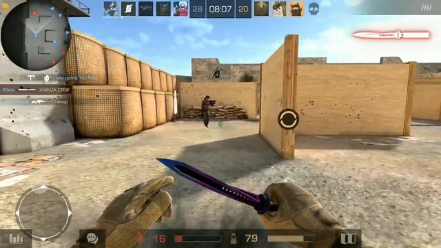 GAMEPLAY WITH JKOMMANDO KNIFE | STANDOFF 2