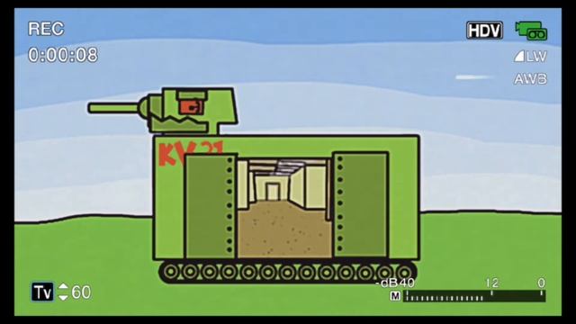 KV-31 первый эксперимент - мультики про танки смотреть онлайн