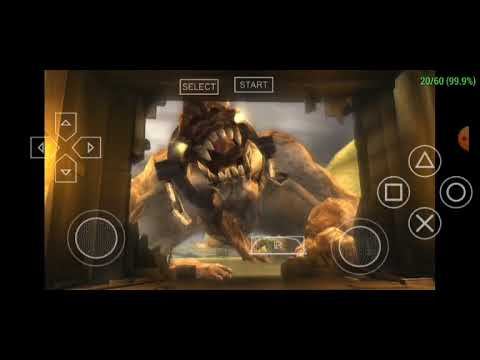 God of War - Chains of Olympus Gameplay Android - PPSSPP смотреть онлайн
