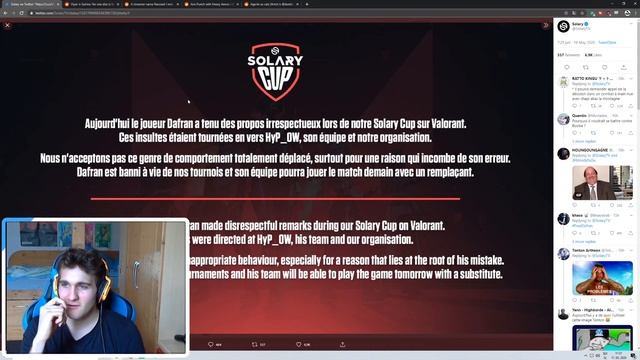 DAFRAN BANNED From Future VALORANT Tournaments, Charity Stream & Art Cats! - Drama Solary Cup Recap смотреть онлайн
