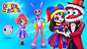 Моя дочь попала в Цифровой Цирк! Кейн и Помни вместе? 32 идеи для кукол ЛОЛ