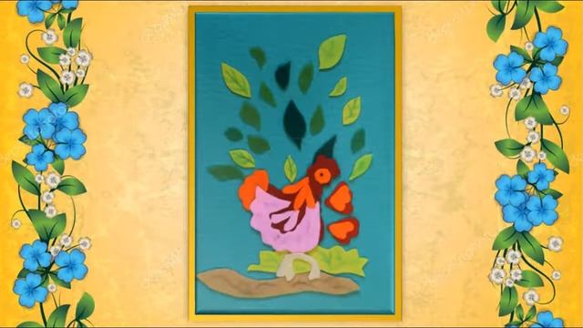 Казка "Як курачка пеўніка ратавала" смотреть онлайн