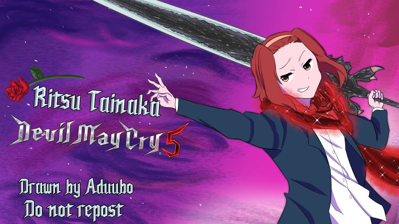 K-ON! Ritsu Tainaka in Devil May Cry 5 Mod смотреть онлайн