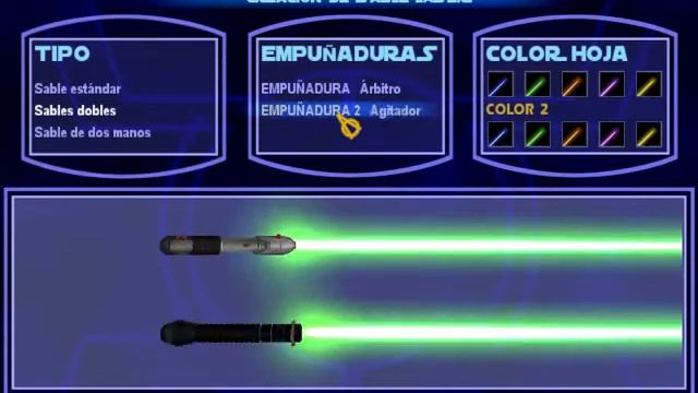 Sables de Star Wars Jedi Academy (DEMO). смотреть онлайн