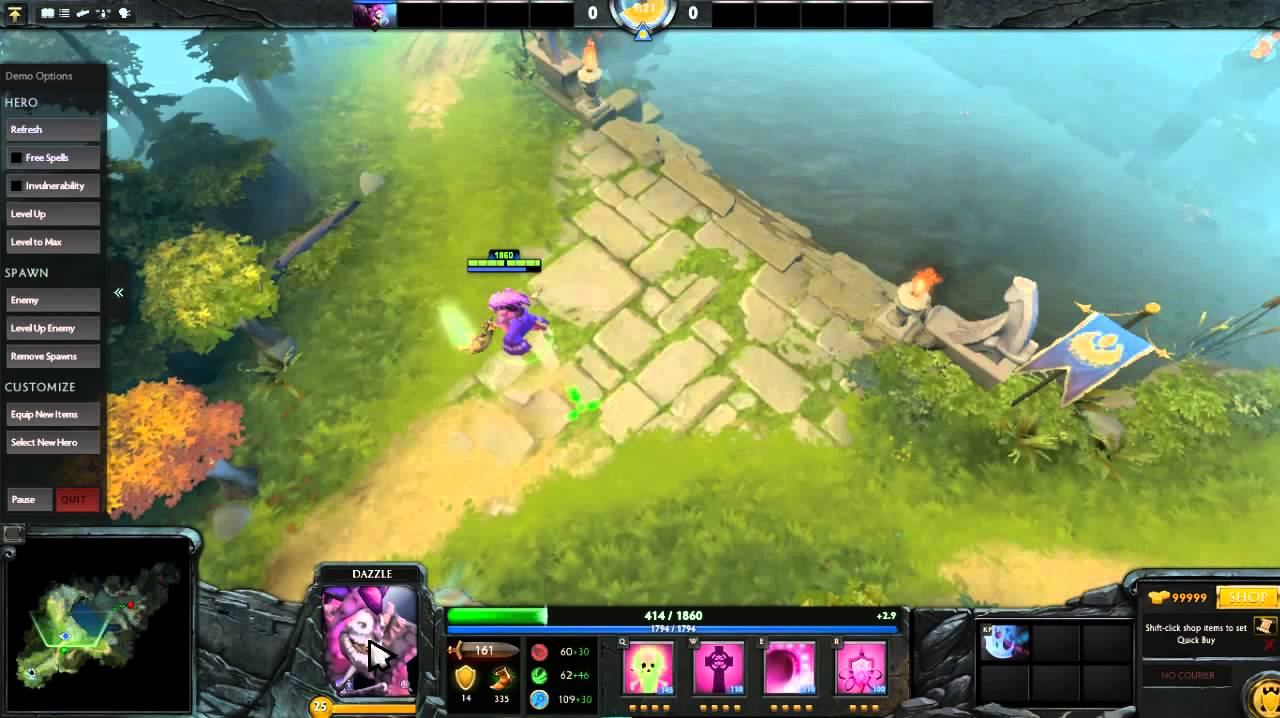 Dota 2 Reborn Dazzle + Illusions Bug смотреть онлайн