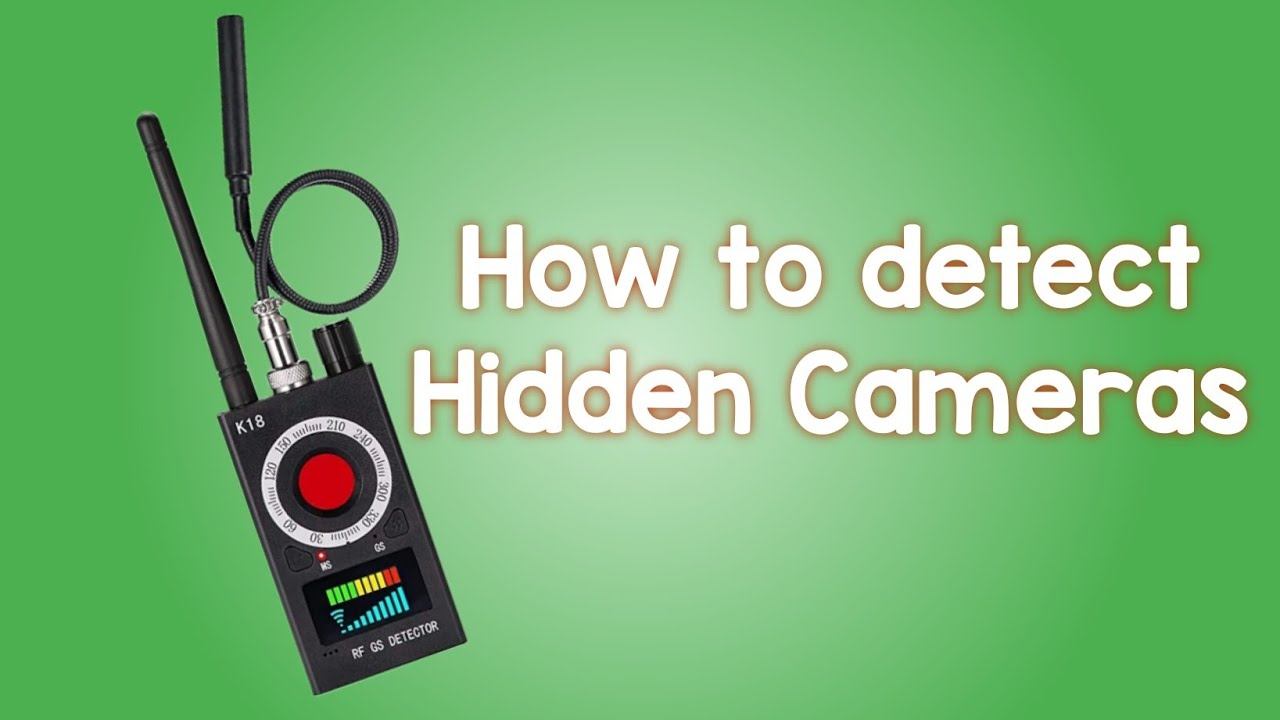How to detect Hidden Cameras with JMDHKK K18 Anti Spy Detector | How to detect Unwanted GPS Tracker смотреть онлайн
