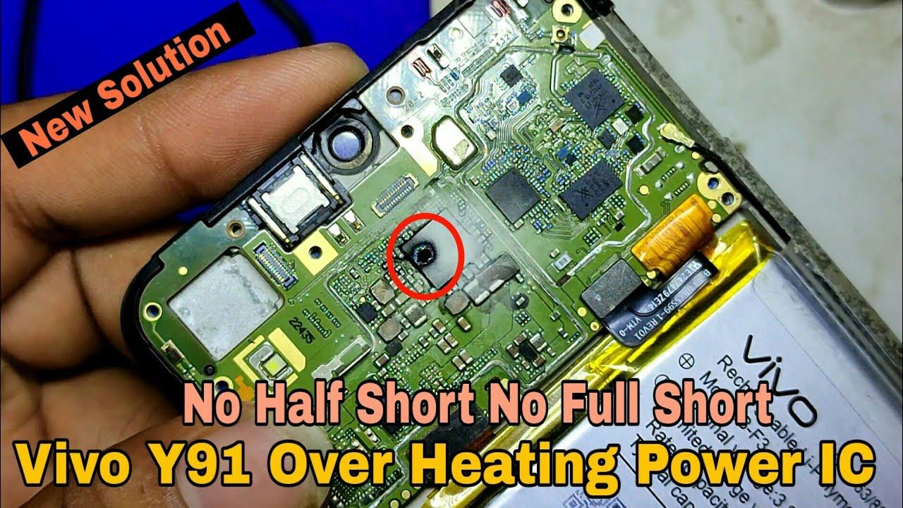 Vivo Y91 Y90 Y93 Power IC Overheating Solution | Vivo Battery Drain Solution смотреть онлайн