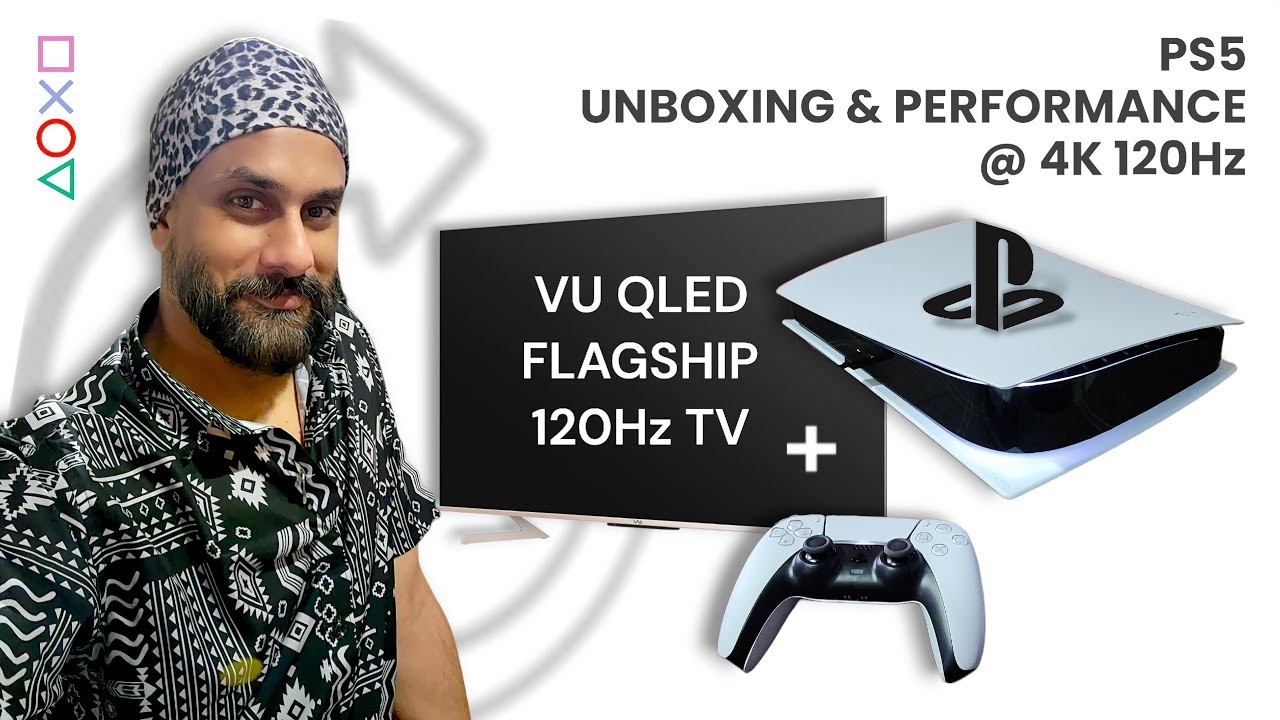 PS5 Unboxed & Performance On VU 120Hz Gaming TV смотреть онлайн