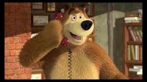 ВЫРЕЗАННЫЙ ФРАГМЕНТ ИЗ МАШЫ И МЕДВЕДЬ!!!