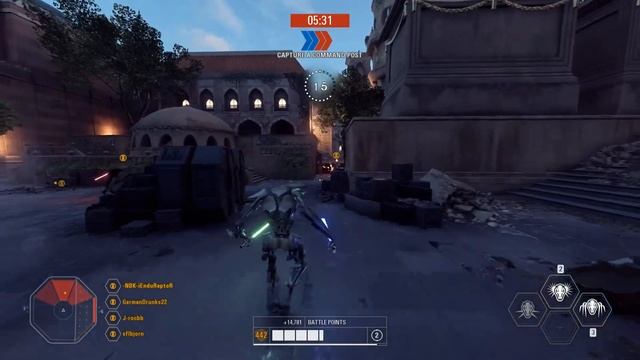 Star Wars Battlefront 2 - 141 Killstreak Naboo COOP (General Grievous) смотреть онлайн