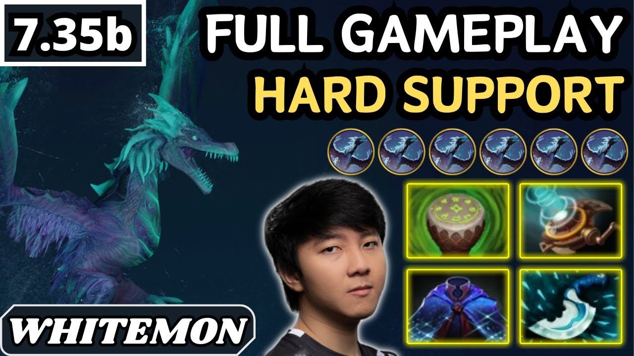 7.35b - Whitemon WINTER WYVERN Hard Support Gameplay - Dota 2 Full Match Gameplay смотреть онлайн